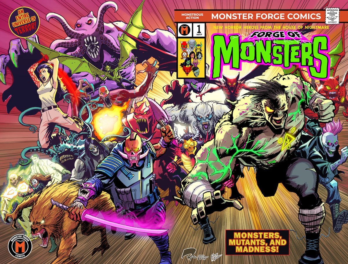 ComicCrusaders's tweet image. Forge of Monsters NOW LIVE ON ZOOP! #comics #comicbooks #indiecomics @WeAreZoop ow.ly/kXnC50X1HQI
