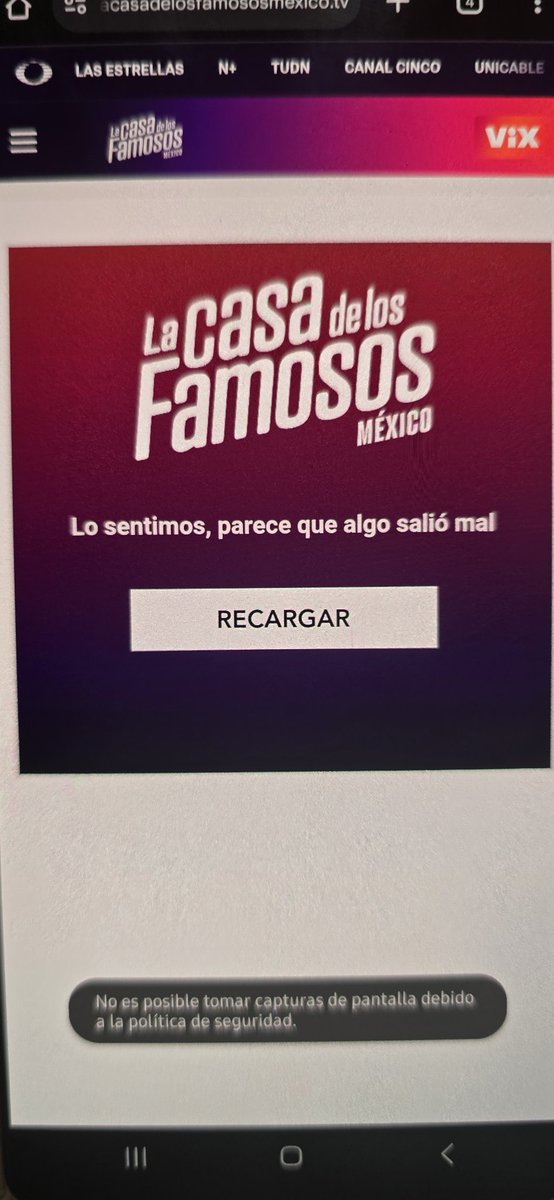 Br_pina's tweet photo. @LaCasaFamososMx @VIX Hey mis votooooossss, ya hasta bloquearon la toma de captura de pantalla pero los cache y lo tome con mi otro celular https://t.co/4Yz4yYGLvG