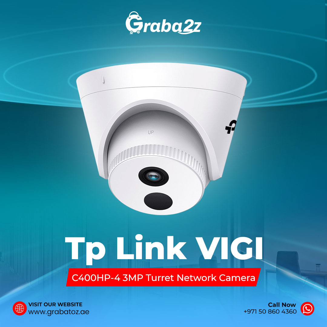 GrabAtoz's tweet image. Keep an eye on what matters 🔒📷
TP-Link VIGI C400HP-4 | 3MP Turret Network Camera
✅ Clear 3MP video | ✅ Smart monitoring | ✅ Secure &amp;amp; reliable

👉 Shop now @Grabatoz

#Grabatoz #TPLINK #SecurityCamera #VIGI #tech #uae