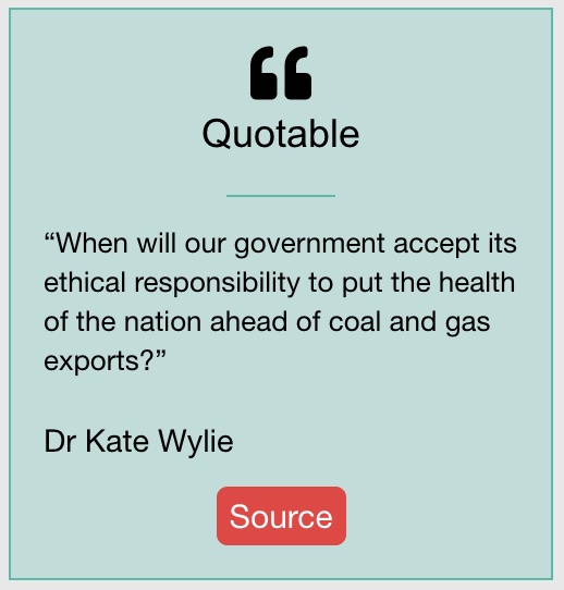 Melissa Sweet (@melissasweetdr) on Twitter photo The quotable quote now featured at <a href="/CroakeyNews/">Croakey News</a> homepage comes from this recent article: New climate targets are a health hazard, warn experts
croakey.org/new-climate-ta…
#AusPol
#CommercialDeterminants
<a href="/DocsEnvAus/">Doctors for the Environment Australia</a> The quotable quote now featured at <a href="/CroakeyNews/">Croakey News</a> homepage comes from this recent article: New climate targets are a health hazard, warn experts
croakey.org/new-climate-ta…
#AusPol
#CommercialDeterminants
<a href="/DocsEnvAus/">Doctors for the Environment Australia</a>