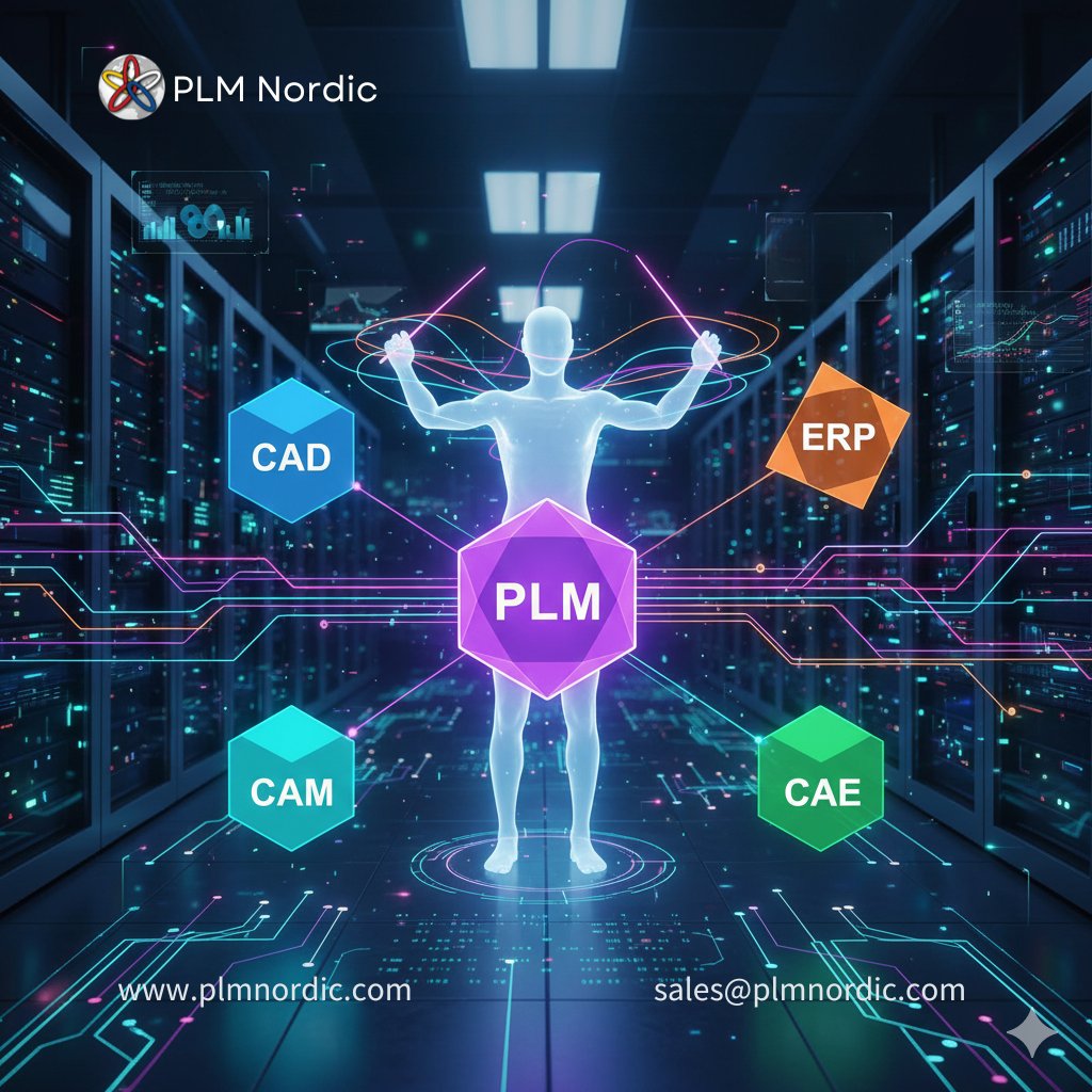 Everyone's talking about AI in engineering, but many are skipping a critical first step.

The reality for many OEM &amp; engineering firms? 
CAD, CAM, CAE, PLM, &amp; ERP systems operate in silos.

Let's build for the future. Connect with Digitalization expert at: sales@plmnordic.com