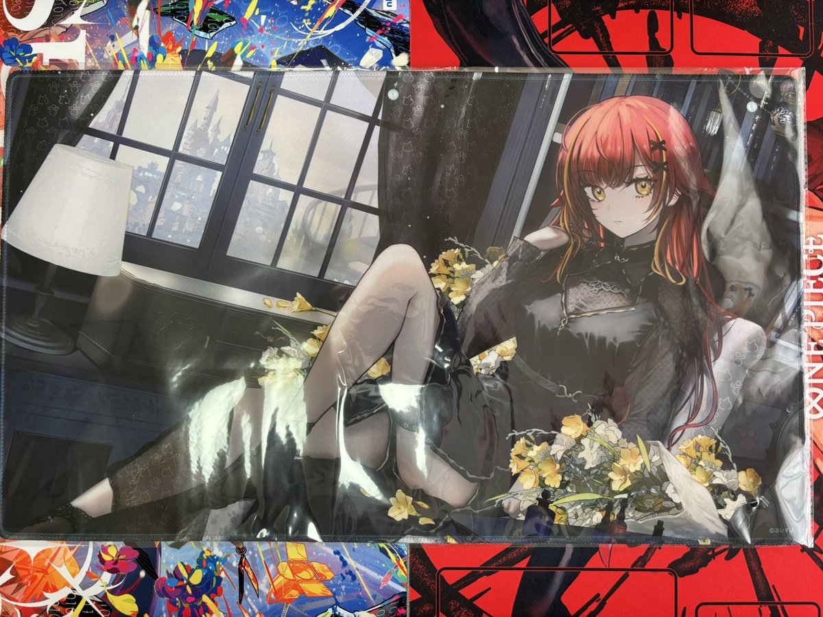 ぶいすぽ グッズ ブイスポ 猫汰つな プレイマット 猫汰つな 〕