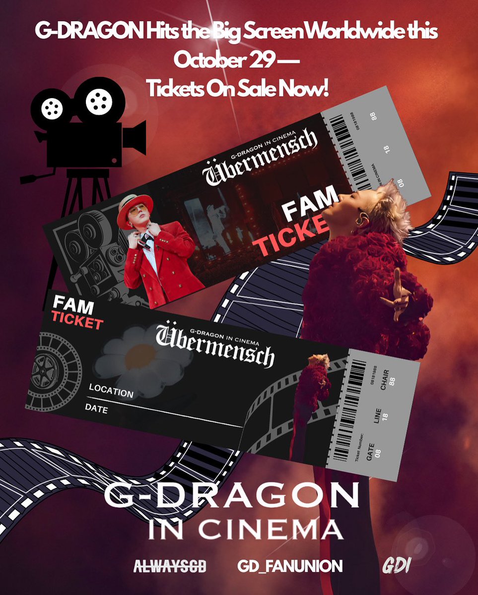 G-DRAGON　 Übermensch　映画記念セールフライヤー付き G-DRAGON Übermensch映画記念セールフライヤー付き