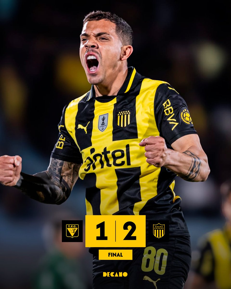 ✊ ¡GANÓ PEÑAROL! 

#VamosCarbonero 🟡⚫️ <a href="/CopaAUFUruguay/">Copa AUF Uruguay</a>