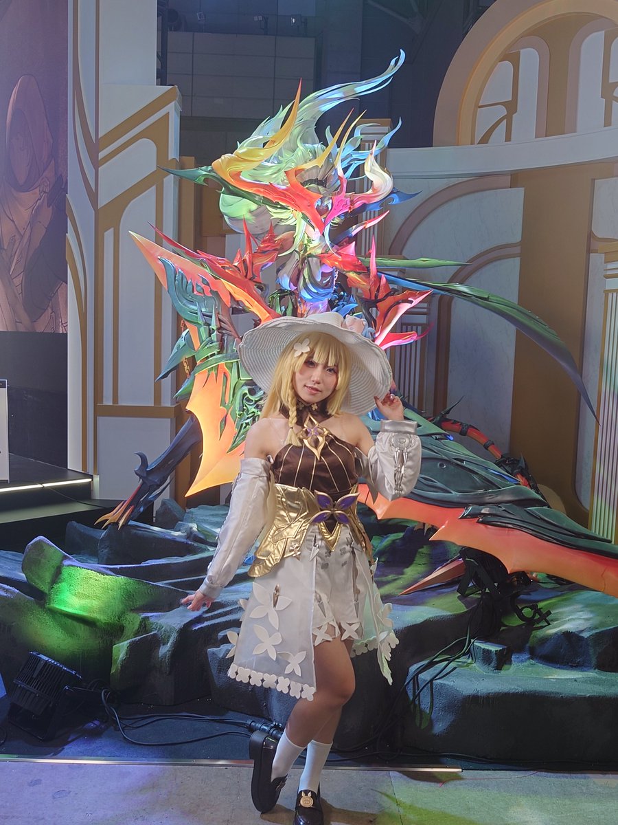 AmakuzuSetsu's tweet photo. 今年もTGS来たよ
#TGS2025 #デナアビ https://t.co/6r7NAdyW1n
