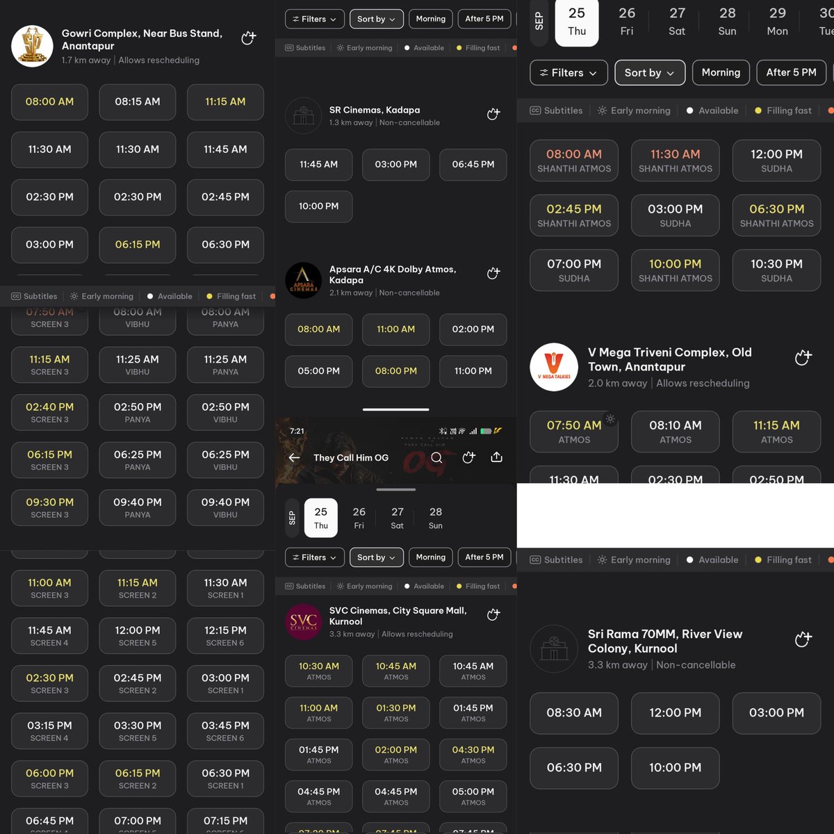 imnani_9's tweet photo. Anantapur, Kadapa, Kurnool lanti main centres lo pattumani 10 fulls lev entra ni athi joker nayala 🤡🤡

#TheycallHimOG https://t.co/7jnKQGq2np