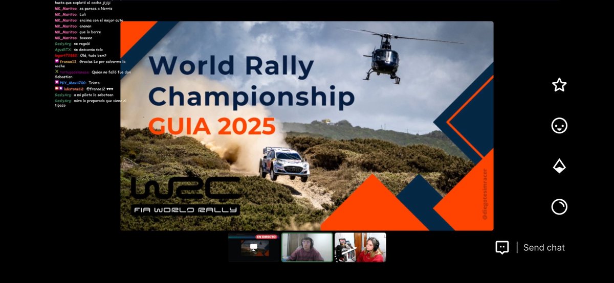 Cumpliendo! Clase de Rally!