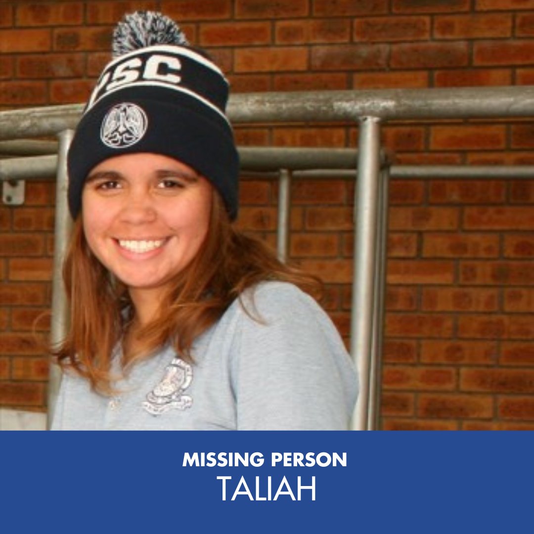 VictoriaPolice's tweet image. Police are appealing for assistance to help locate 16-year-old, Taliah. She was last seen on 10 September. Taliah is possibly in the Richmond, Morwell or Traralgon areas. She is also known to frequent the South Eastern Metropolitan area. Please ☎️ Moe Police on (03) 5128 1100.