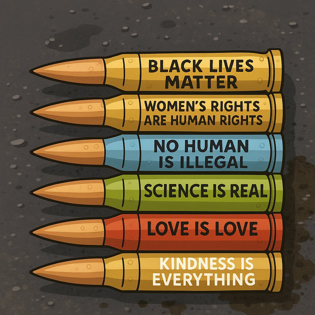 CBHeresy's tweet photo. The Left went from yard signs to bullets. https://t.co/jWmcaXUe81
