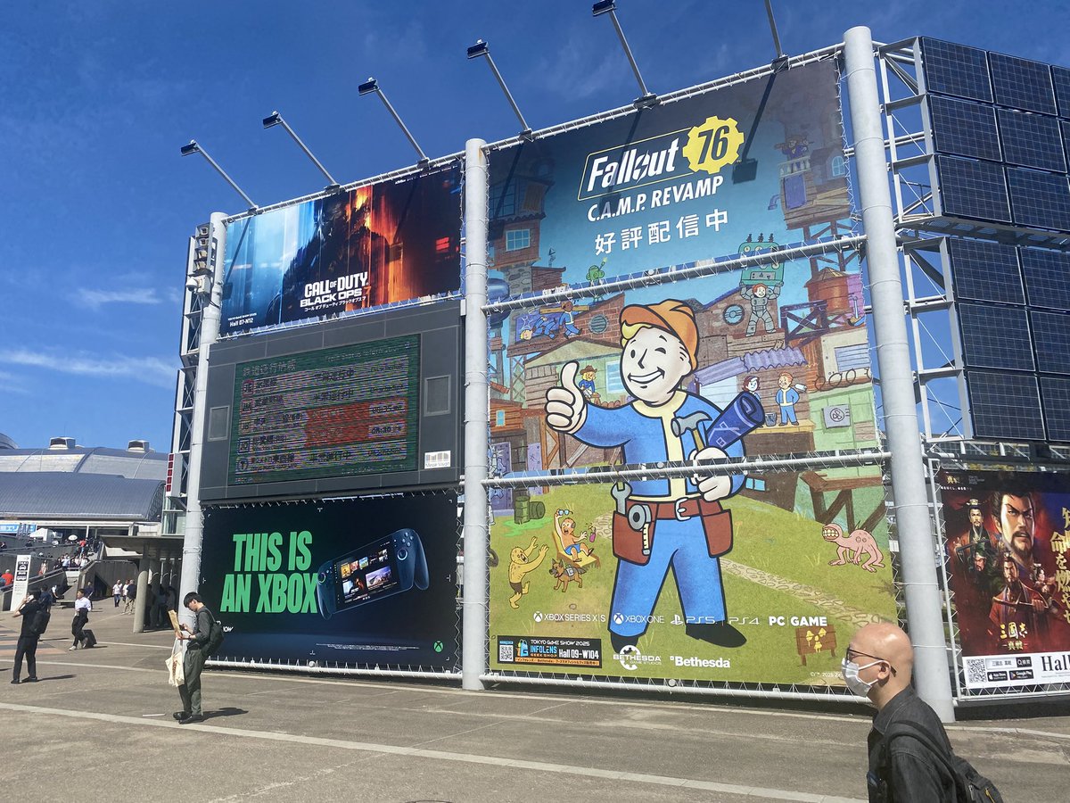 TGS参戦してます！！とてつもない盛り上がりです。