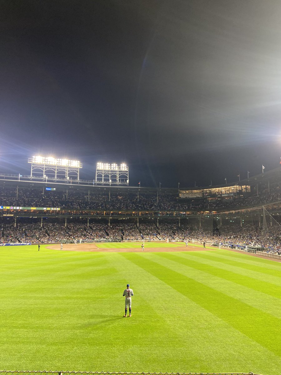 Perfect night for a ballgame.
#BeHereForIt