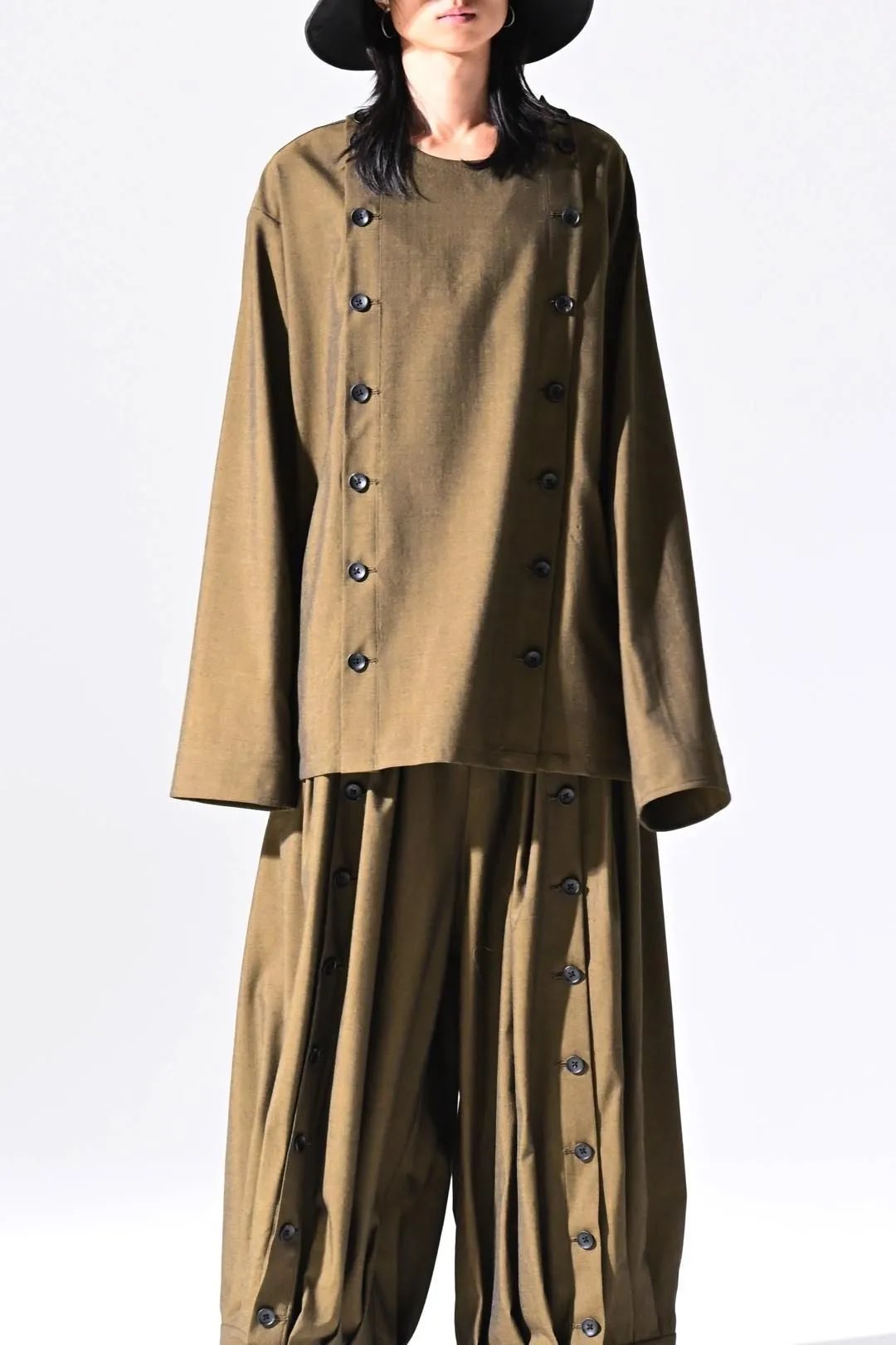 【お値下げ中！】BISHOOL ウールギャバジン スカジャン 春画 お値下げ中！】BISHOOL ウールギャバジン スカジャン 春画