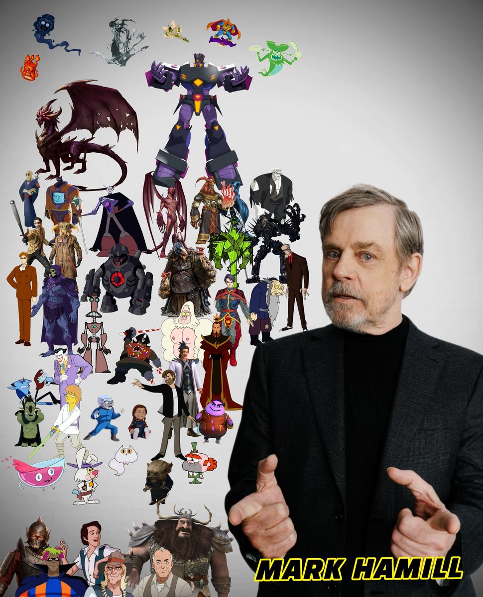 Happy Birthday to one of my "MOST TOP FAVE VA's" &amp; Greatest Actors, <a href="/MarkHamill/">Mark Hamill</a>! God Bless &amp; May the Force be with you Mark. 🎂😎🙏🏻👍🏻🙌🏻🎈🎉🍾 #StarWars #Batman #AvatarTheLastAirbender #RegularShow #KingdomHearts #ChildsPlay #Invincible

Collage Credited By Me 📸: <a href="/jericollage70/">Jerico Valmonte</a>