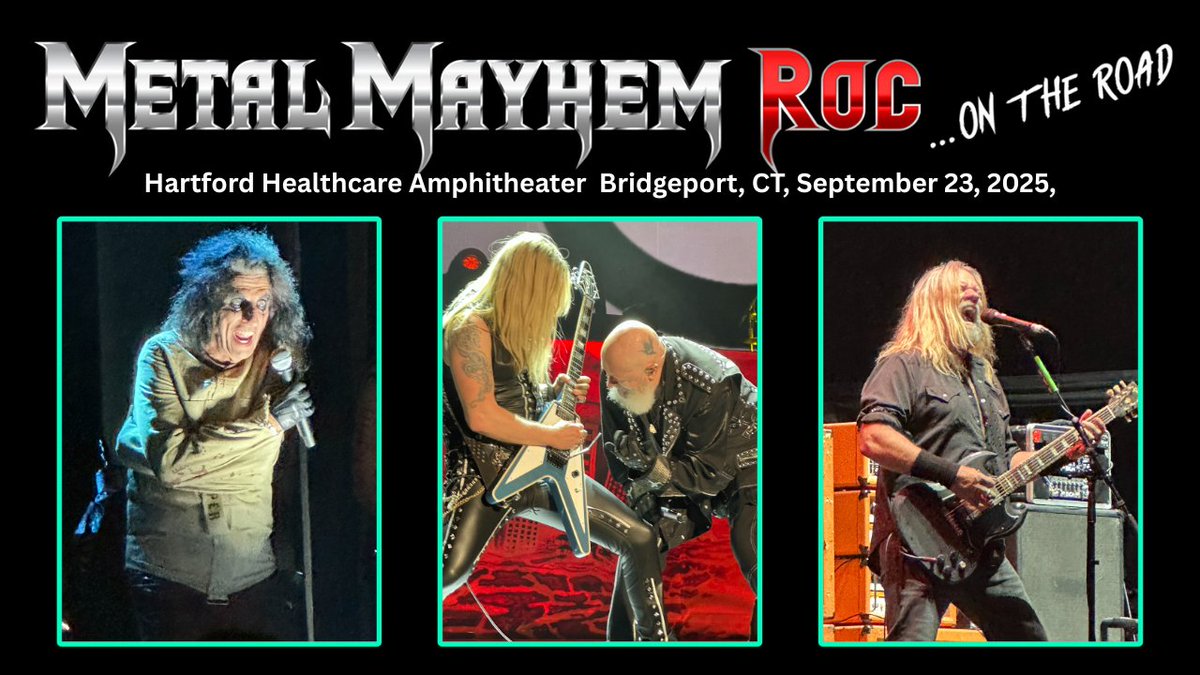 🚨 METAL LEGENDS TAKE OVER CONNECTICUT 🚨

We were there in Bridgeport — and trust us, it was the summer’s best metal show.👉 Read the full review now: metalmayhemroc.com/blog/metal-leg…
