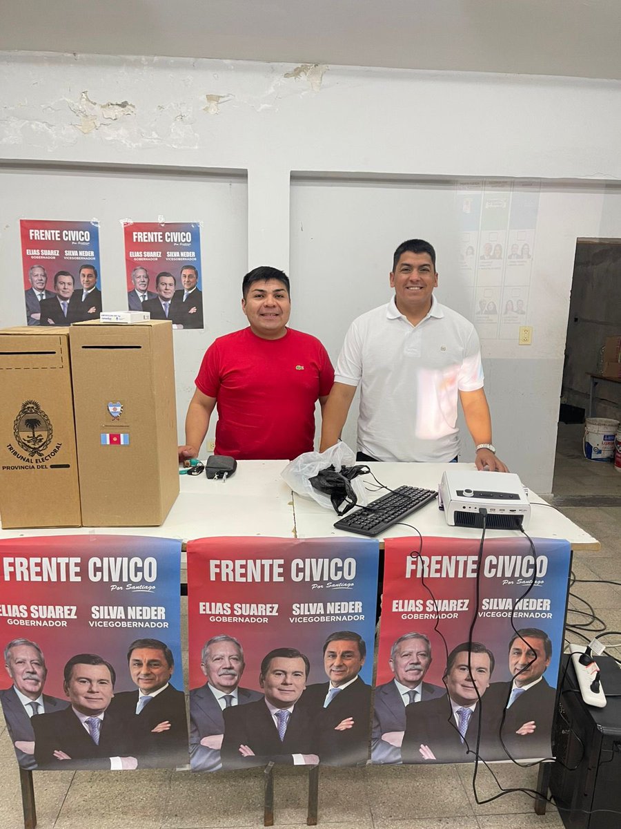Ramisoria's tweet photo. ✅ Con convicción y compromiso seguimos trabajando y militando en apoyo al Frente Cívico, con la fórmula Elías Suárez Gobernador – Silva Neder Vicegobernador, y el Dr Gerardo Zamora senador , por el futuro de todos los santiagueños. 
@GZamoraSDE https://t.co/nySldpQc7S