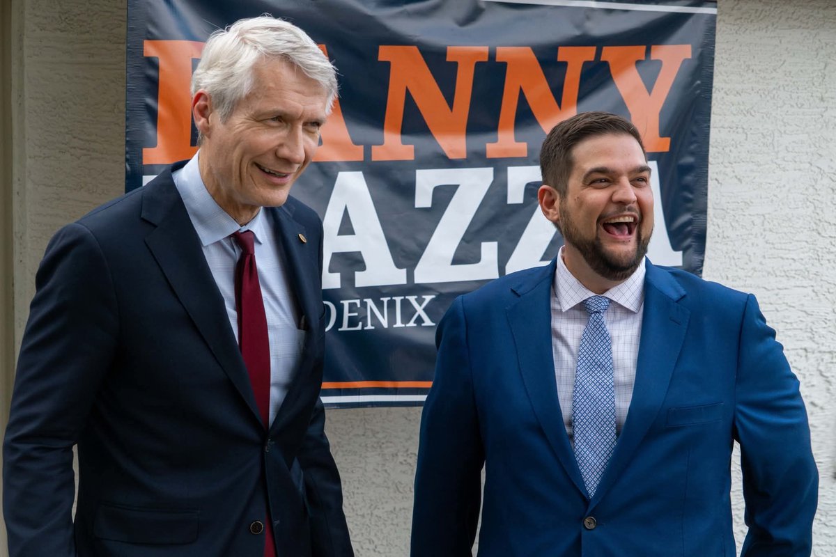 My family has lived in District 2 for 50yrs. I've served PHX, in a volunteer capacity, for much of that time. 

Councilman Waring served w distinction for over a decade &amp; is passing the torch to a new generation. 

I fully support <a href="/dannymazza/">Danny Mazza</a> for PHX City Council &amp; you should too