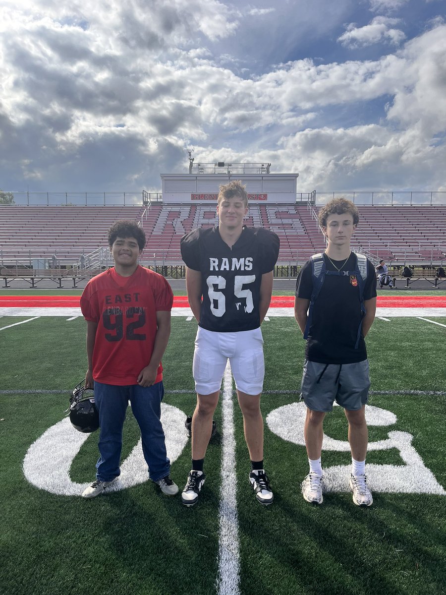 Coach Walters (@ramfbhc) on Twitter photo Congrats to our Ram Football players of the week for week #4. Frosh: Jeremy Timkang. Varsity: Sam Walton. Soph: Lucas Giovacchini. Congrats fellas! #WEAREEAST #EAT. Congrats to our Ram Football players of the week for week #4. Frosh: Jeremy Timkang. Varsity: Sam Walton. Soph: Lucas Giovacchini. Congrats fellas! #WEAREEAST #EAT.