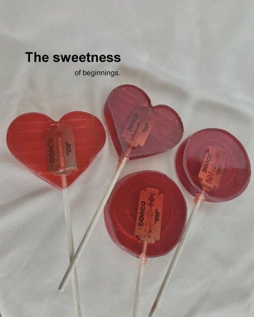 Is it like this love candy? sweet at the beginning