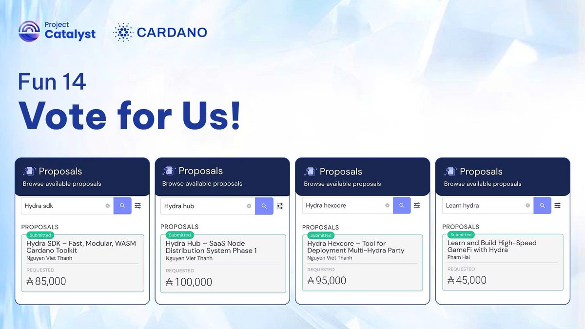 When I came to Cardano, what impressed me most was #Hydra – the technology that can turn application ideas currently limited by blockchain speed and fees into truly seamless experiences capable of delivering the best end-user experience. Engineers such as <a href="/ch1bo_/">Sebastian Nagel</a> , <a href="/_KtorZ_/">KtorZ</a> ,