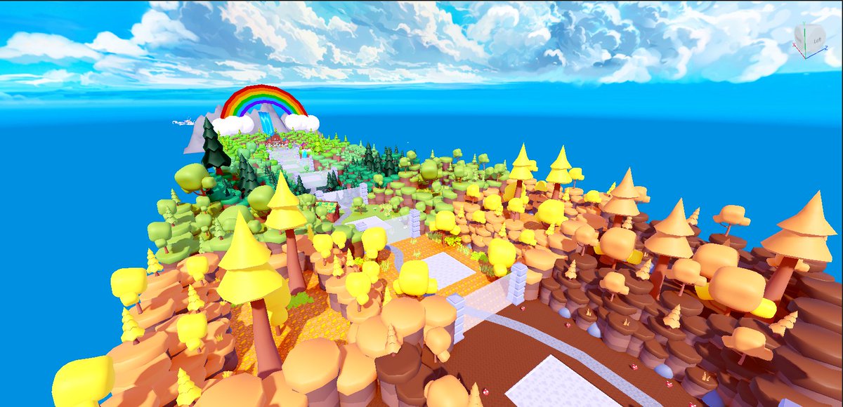 We are getting closer!

-More areas completed
-Scripts are finished 
-Added Hidden Rainbow eggs (each zone)
-Gem drops (multiple sizes, each give different amounts)
-Improved backup systems
-Added animations to pets, trees and grass