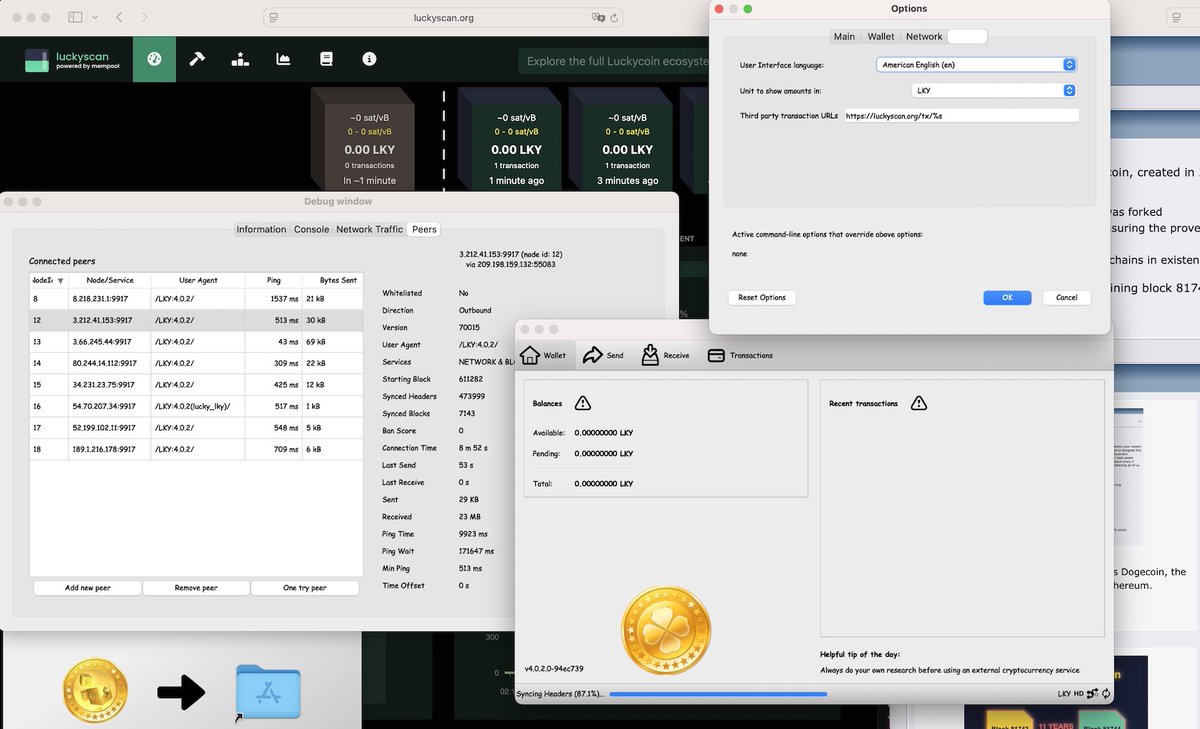 luckywhale13's tweet image. $LKY 🐳 News:

I&apos;ve got some 🍎 news! Tasty! Shiny! New!

#Luckycoin Core Wallet for MacOSX is coming soon!

Get Lucky! #Luckycoin $LKY 🍀 @LuckyCoinProj