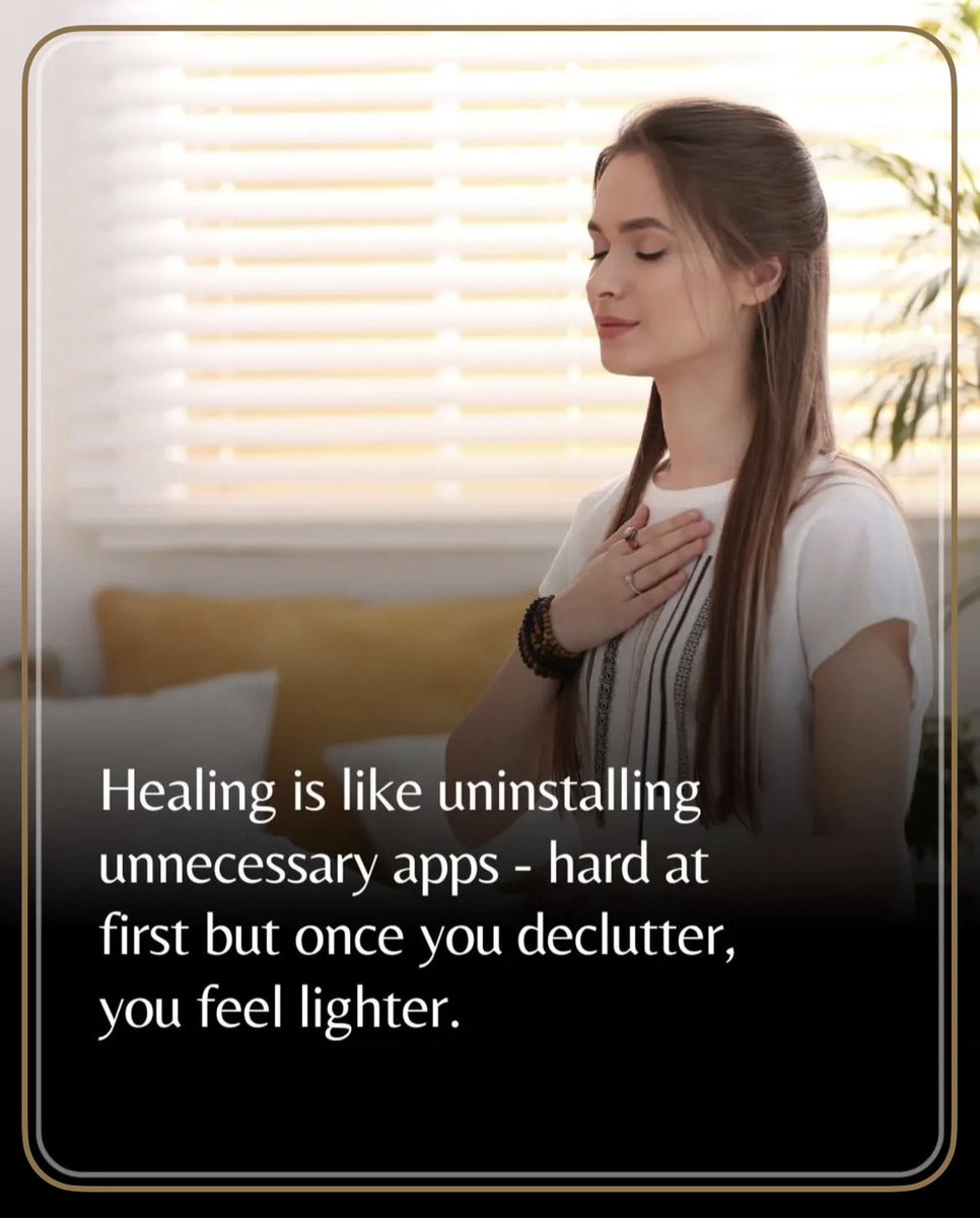 HarjeetMann71's tweet image. For Healing make your Heart n Mind clear of Grudges, Jealousy, Ego… 

#Healing #Declutter