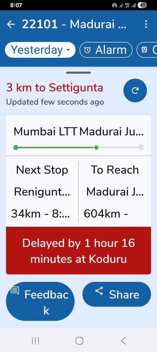 Lightingissues's tweet photo. @AshwiniVaishnaw @RailMinIndia @RailwaySeva @PMOIndia I hr delay is like 1nano second of railways, they will never ever improve. My country's Railway is pathetic. Can I say it is so pathetic due to the top management n minister? https://t.co/xfYCFdLGtL