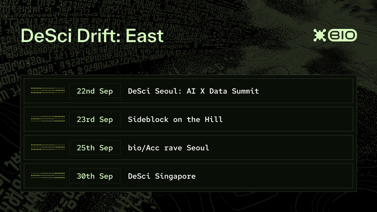 BrueJess's tweet image. GM fam, the Bio loop keeps vibin  stake $BIO, farm BioXP, route it into science on‑chain, govern the flow 

Milestone‑based BioDAOs + zero‑cost XP stacking means activity straight up = capital 

Pressure easing, alignment rising, next ignition still loadin… stay locked