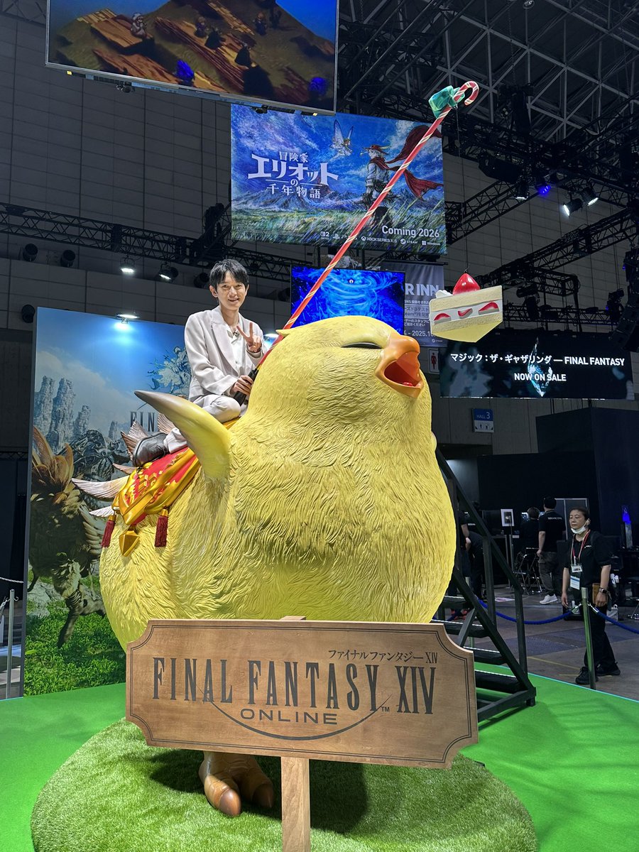 TGS2025 スクウェア・エニックス ブース紹介🗺️ ＼ たくさんのフォト