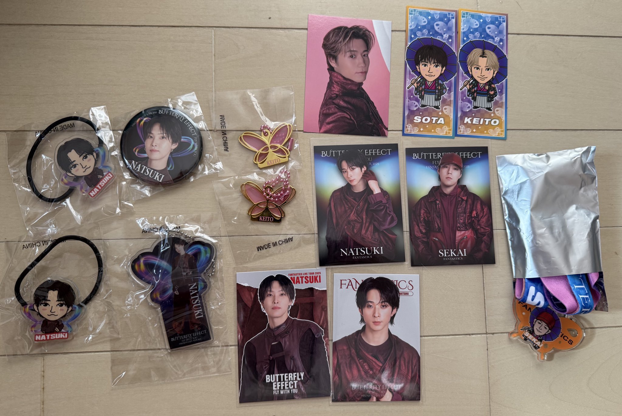 FANTASTICS 澤本夏輝 BD クリアチャーム ファンタ EXILE TRIBE STATION ONLINE STORE｜澤本夏輝 produce オニニの