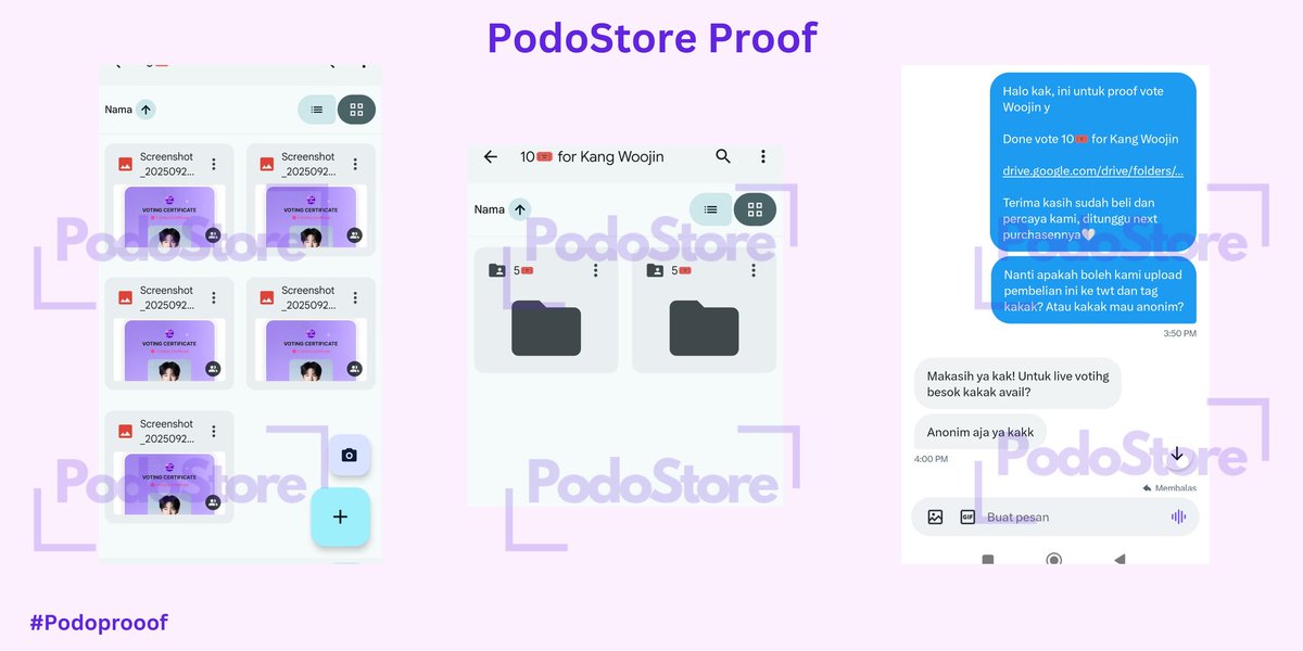 10🎟 BOYS PLANET II (MNET) 

SOLD✨️

🗳 for KANG WOOJIN

Purchased by @.anonymous

Thank you for purchasing and trusting Podo🤍

#podoproof