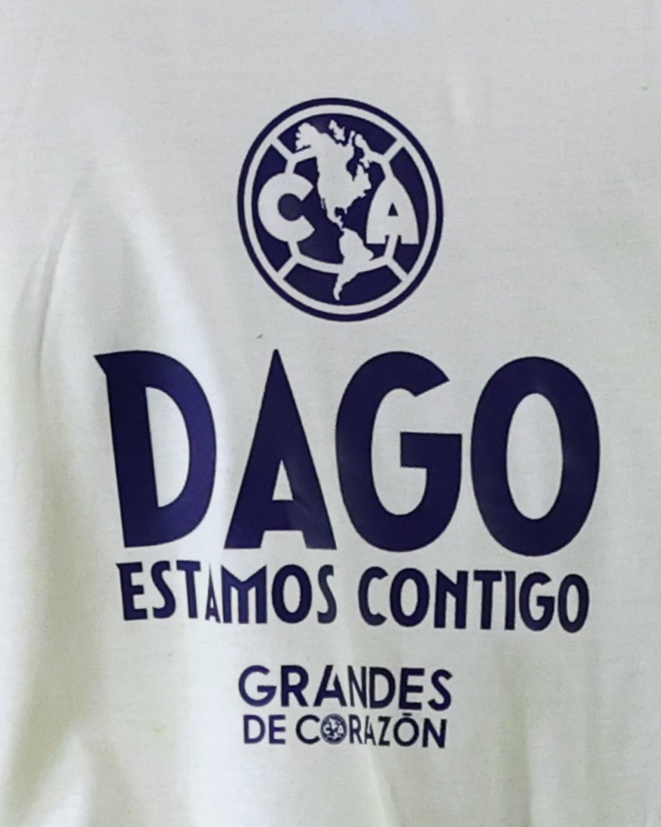 ClubAmerica's tweet image. Dago, ¡estamos contigo! 💪
