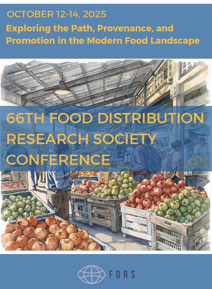 The official program for #FDRS2025 is here! Join us in San Diego, Oct 12-14, for the 66th annual conference. This year's agenda is packed with sessions on supply chains, consumer preferences, specialty crops, and more. See the full program and register now!