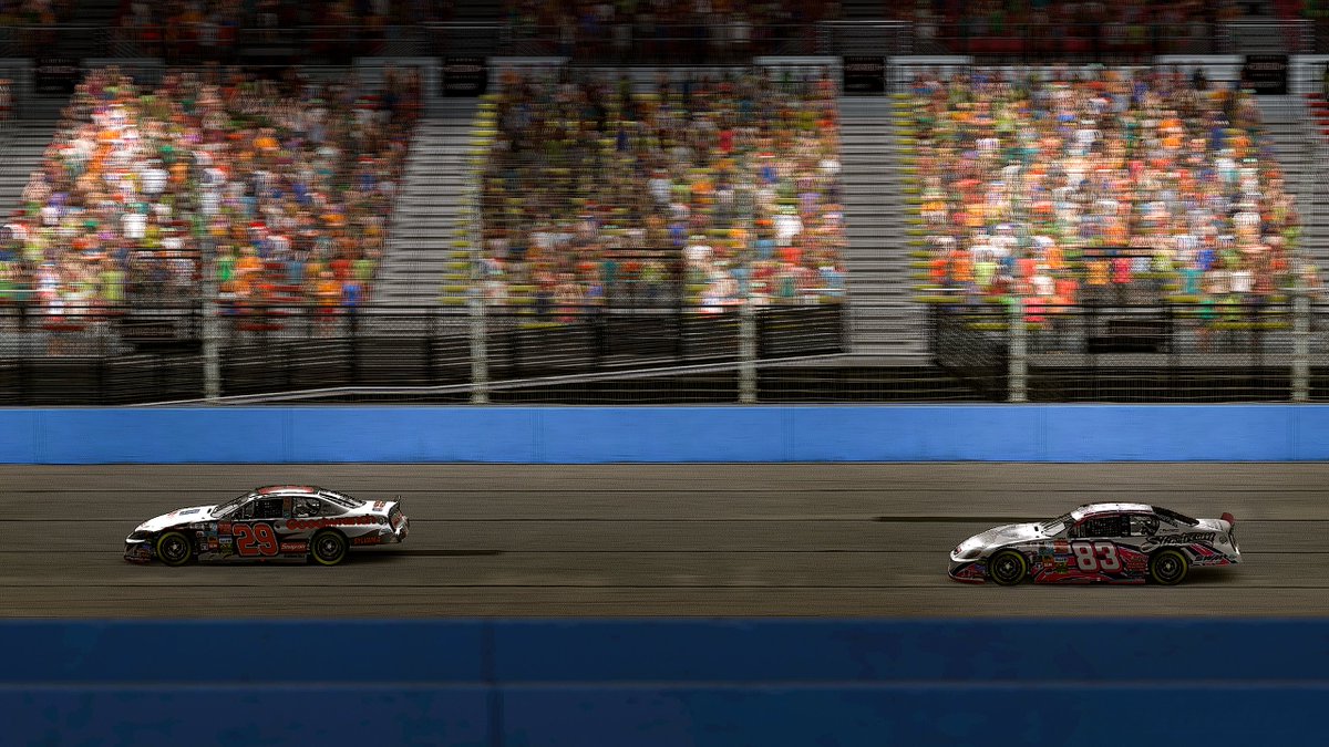 Ran 7th-10th all race, gambled on fuel strategy and it didn't work out. Really great intermediate/large track racing with the new updates.

On to The Rock ➡️➡️➡️