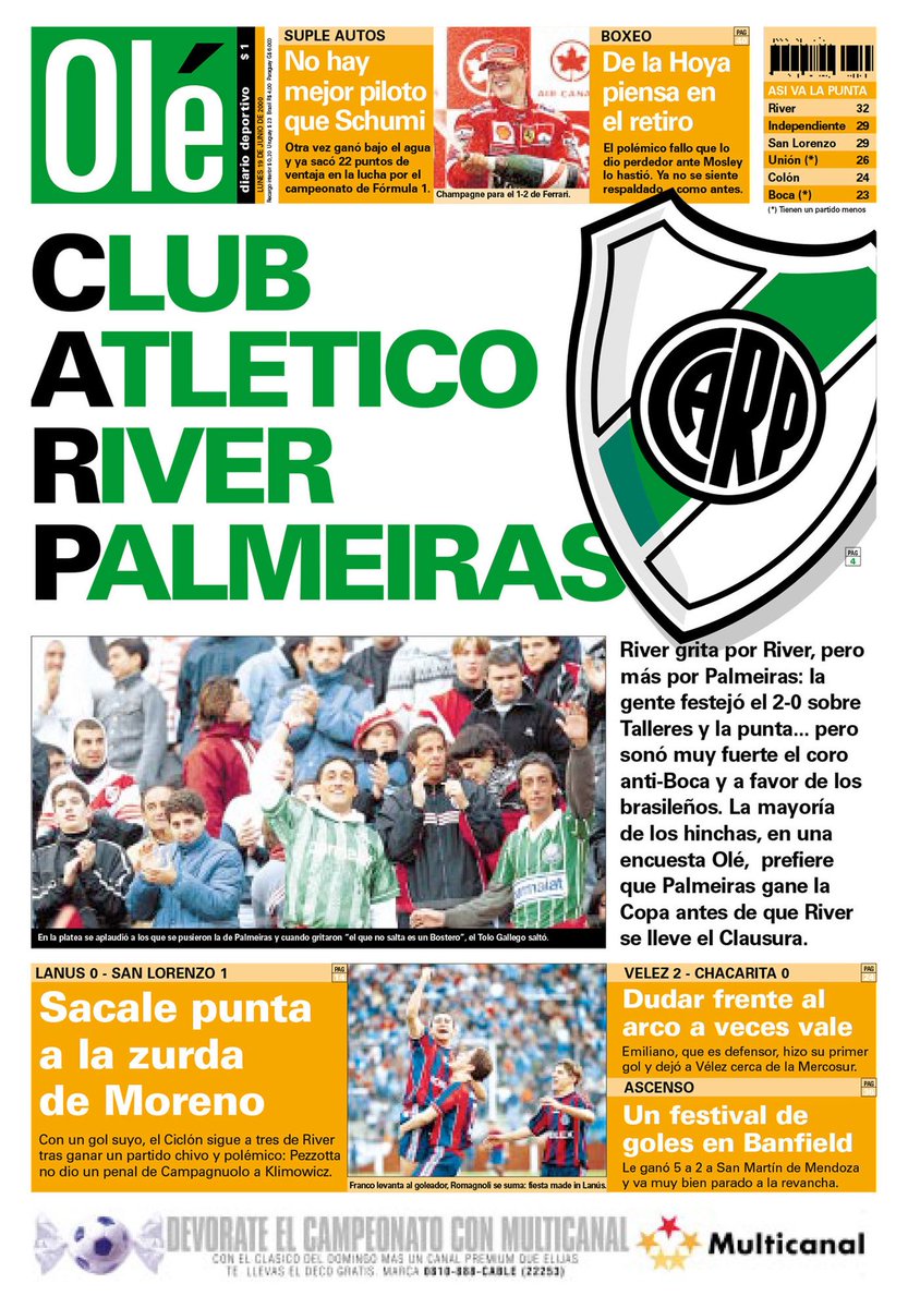 Todos contentos.