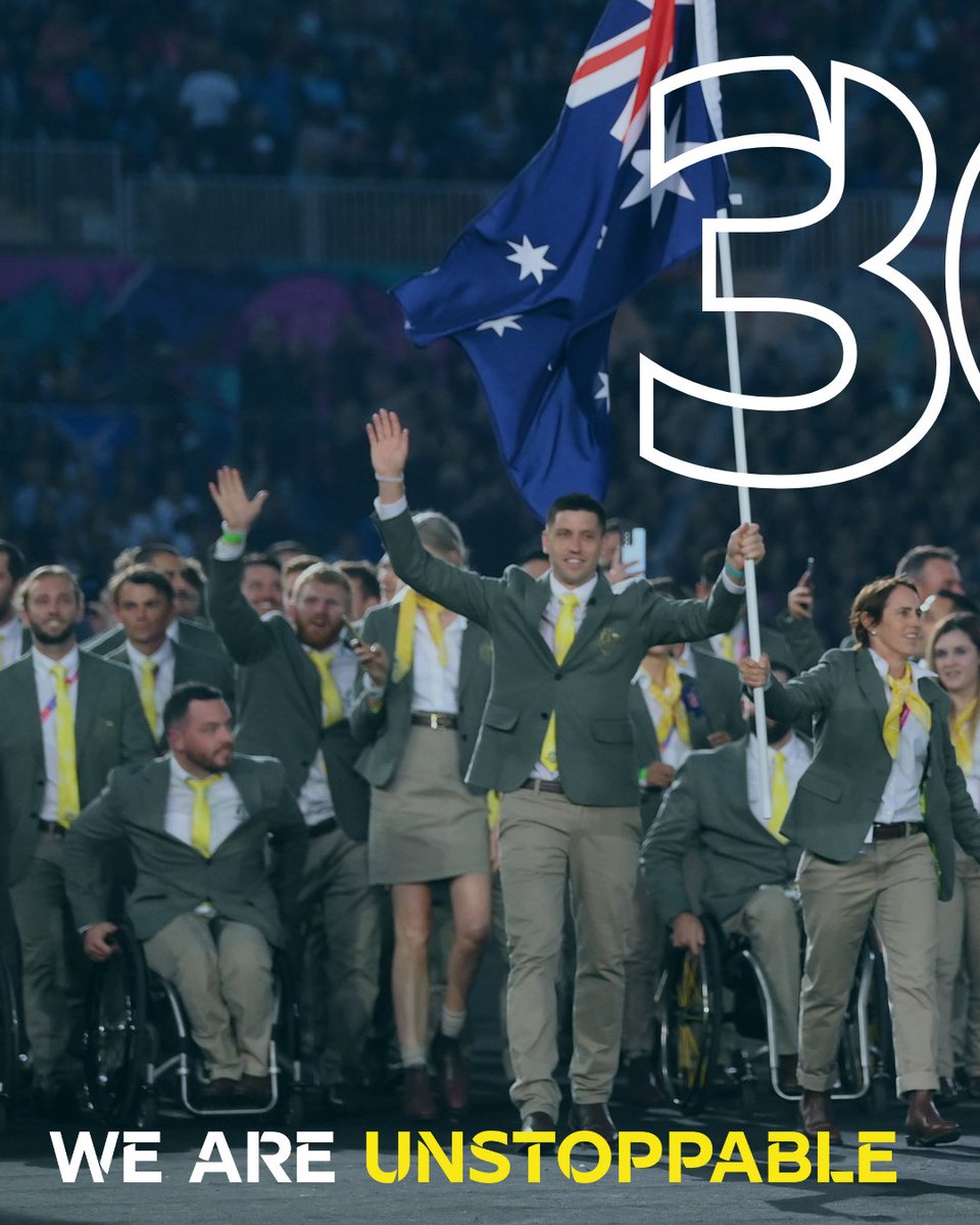 CommGamesAUS's tweet image. 💚💛 The unstoppable march towards #Glasgow2026 continues, with 300 days to go! #CommGamesAUS #WeAreUnstoppable

@Glasgow_2026 @AustralianAths @BasketballAus @AusCycling @GymAustralia @SwimmingAUS @awfcomau @NetballAust @ausjudo @BoxingAUS @BowlsAustralia @AUSParalympics