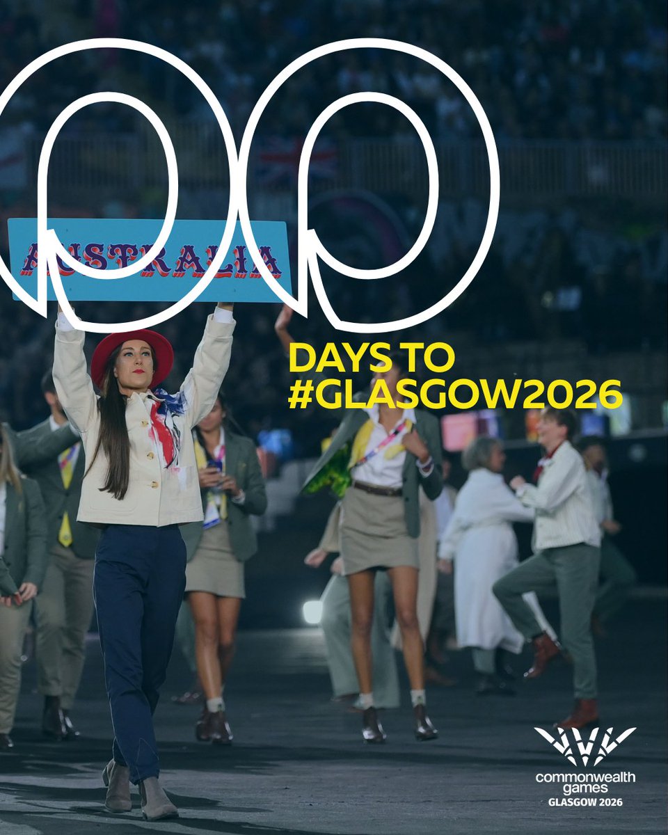 CommGamesAUS's tweet image. 💚💛 The unstoppable march towards #Glasgow2026 continues, with 300 days to go! #CommGamesAUS #WeAreUnstoppable

@Glasgow_2026 @AustralianAths @BasketballAus @AusCycling @GymAustralia @SwimmingAUS @awfcomau @NetballAust @ausjudo @BoxingAUS @BowlsAustralia @AUSParalympics