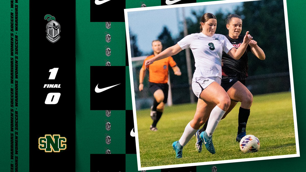 WSOC: The Warriors knocked off St. Norbert for the second time in program history on Wednesday after sophomore Ginny Shade scored in the 74th minute, assisted by senior Brooke Bluhm.

#ArmorUp #d3soc #NACCtion
