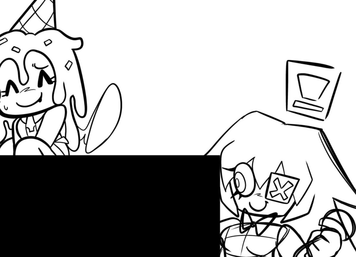 I have an unfinished drawing about the whole 118o8 thing and I'm like super unsure if I should finish it because I've genuinely given up on it 5 seperate time lmao
Anyways here's a very very small screen shot of said drawing 
If you recognizes what I'm doing no you don't shhh....