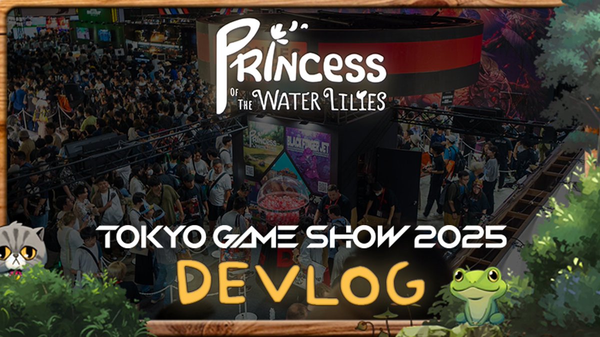 IT'S TGS TIME!
And what better way to kick things off than with a PAWsome TGS-related Devlog! 🐾 

A lot has changed since last year, and we're more than thrilled to share our progress with you all!

You can read the full devlog here 🔽 

store.steampowered.com/news/app/31023…

#gamedev
