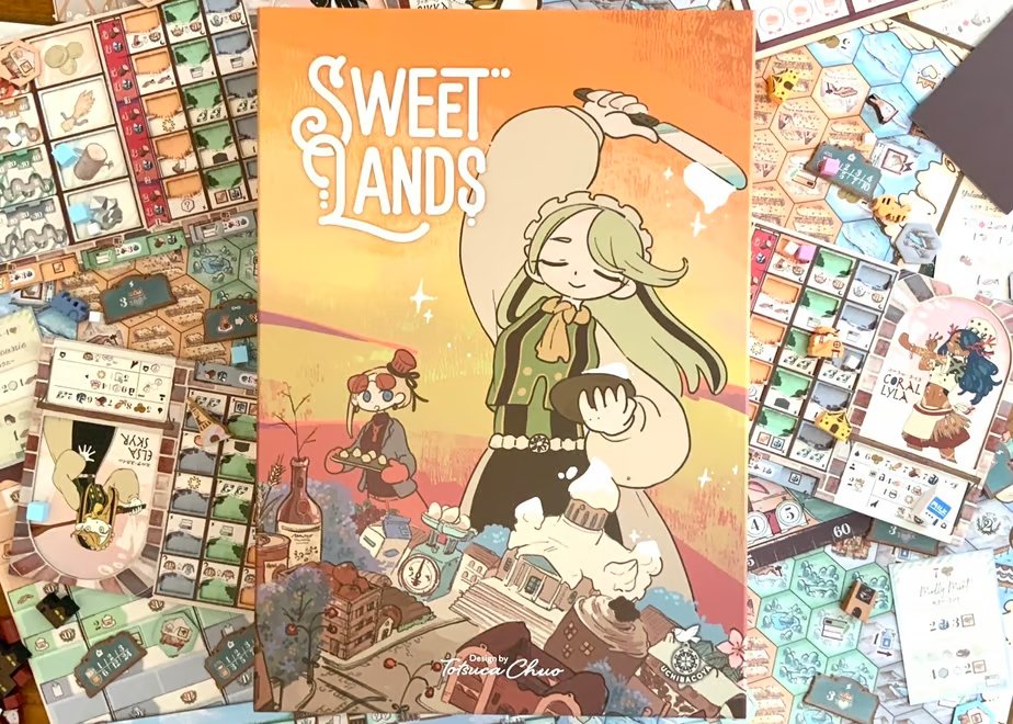 Sweet Landsの事前予約を開始いたしました！
uchibacoya.shop

🍰 Sweet Lands 14,890円
🍰 Sweet Lands Upgrade Pack 5,380円

発送時期は、ガーデン三部作の発送と同じタイミングになります。