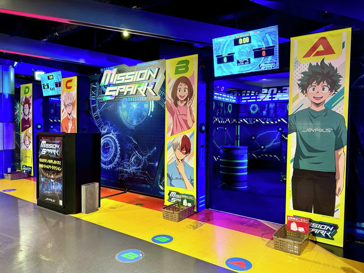◤僕のヒーローアカデミア in JOYPOLIS◢ #ヒロアカ × #ジョイポリス