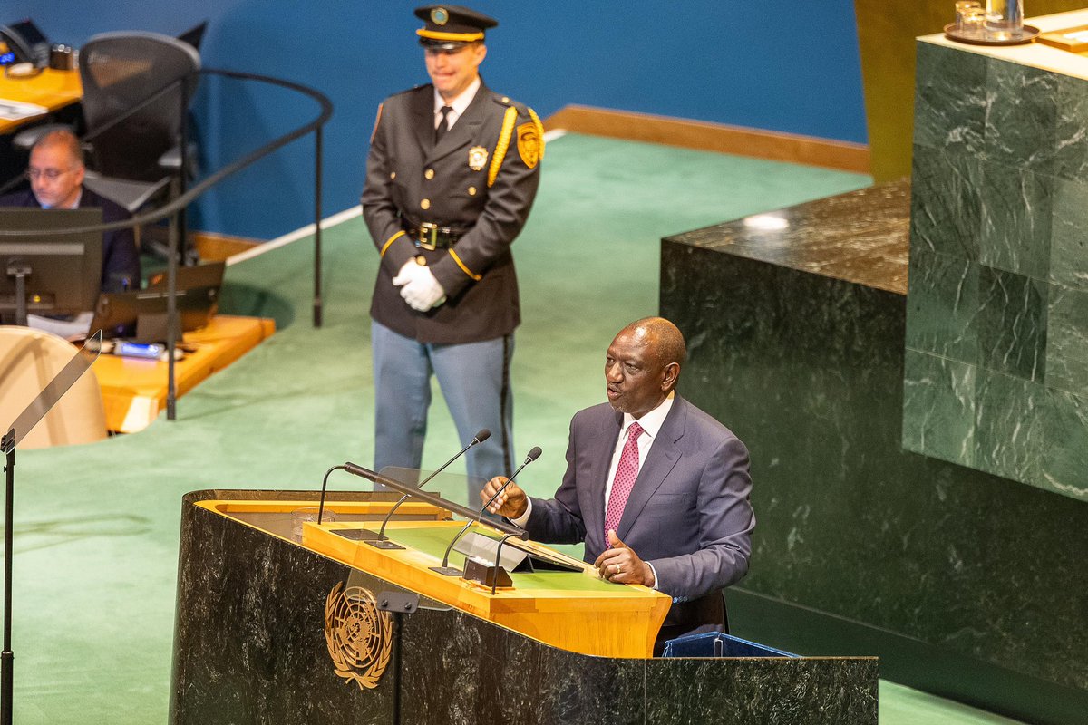 WilliamsRuto's tweet image. The United Nations must reform to reflect the realities of our time, or risk sliding into irrelevance. Its record, from averting global war to advancing human rights and humanitarian relief, is remarkable. Yet these achievements cannot excuse its shortcomings.

At this crossroads…