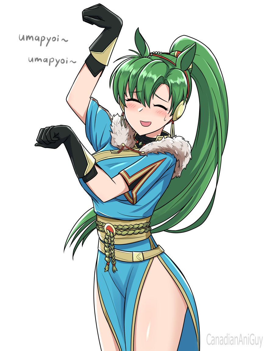 CanadianAniGuy's tweet image. Uma Lyn in Fire Emblem Shadows was unexpected