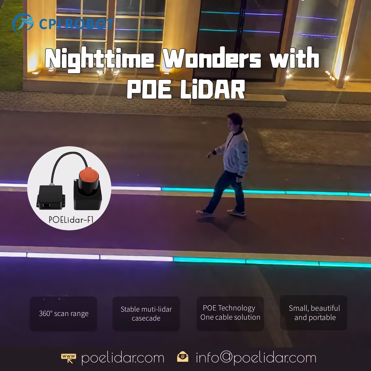 CPJROBOT's tweet image. Light That Feels Your Move! ✨
Ever seen walls or floors that react to your presence? This is powered by cutting-edge radar light strip technology! It&apos;s not just lighting; it&apos;s an immersive, interactive experience.
info@poelidar.com
poelidar.com
#InteractiveTech #Lidar