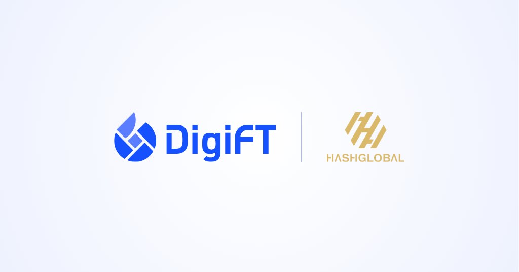 Announcement graphic for BNB-Focused Tokenized Fund by DigiFT and Hash Global