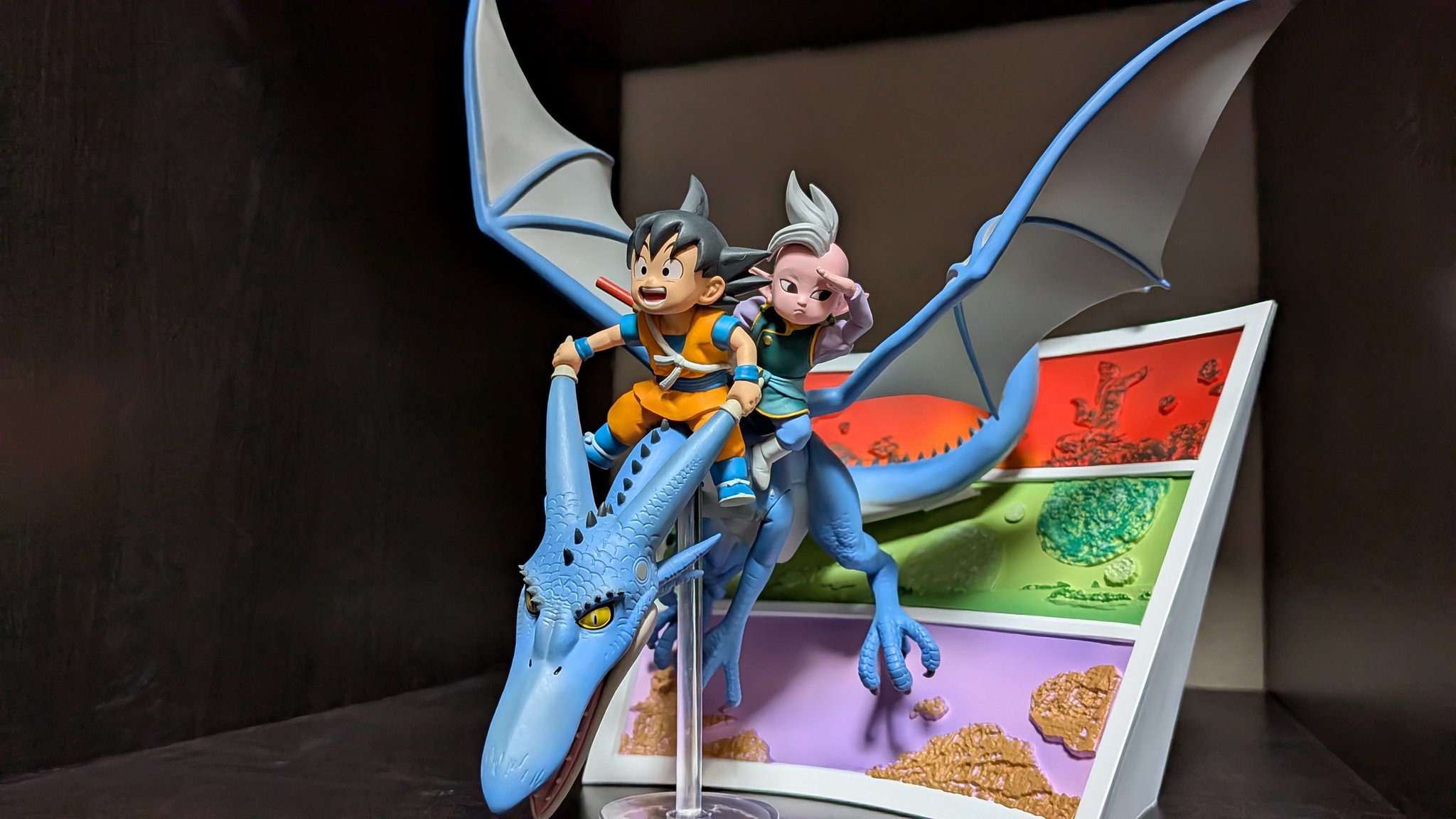 Figuarts ZERO 孫悟空(ミニ) & 界王神(ミニ) 新品】フィギュアーツZERO