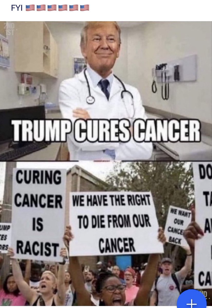 It’s true he could cure cancer and they still find something wrong with it. We have to get something to fix this.TDS 🇺🇸
