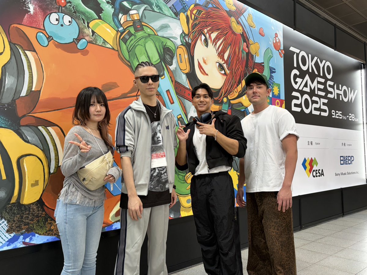 TGSビジネスデー来たよ〜👴🏻
#TGS #TokyoGameShow2025