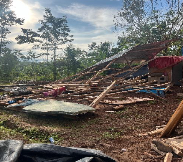 COENPeru's tweet photo. El 23/9 se registraron #VientosFuertes en los distritos #Pachiza y #PintoRecodo (San Martín), que dejaron casas inhabitables y destruidas, además de un colegio afectado. Autoridades locales gestionan la entrega de ayuda humanitaria para las personas damnificadas. (1/2) https://t.co/5ehhKrxIwu